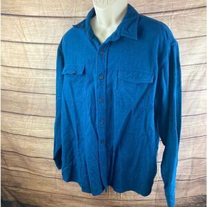 Mens sized 2XL long sleeved flannel shirt by Redhead